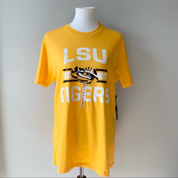 47’ Brand LSU Tigers Short Sleeve Graphic Size Small Football - Picture 2 of 10